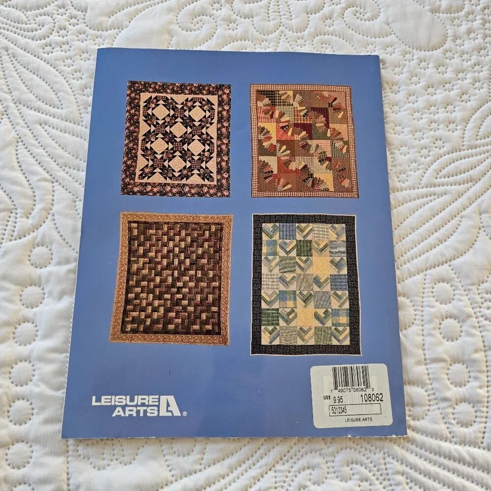 Quick Cozy Flannel Quilts By Leisure Arts 1999 Softcover 48 Pages